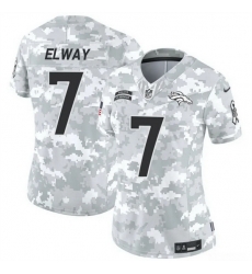 Women Denver Broncos 7 John Elway 2024 F U S E Arctic Camo Salute To Service Limited Stitched Jersey Women Denver Broncos 7 John Elway 2024 F U S E Arctic Camo Salute To Service Limited Stitched Jersey