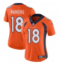 Womens Nike Denver Broncos 18 Peyton Manning Elite Orange Team Color NFL Jersey Womens Nike Denver Broncos 18 Peyton Manning Elite Orange Team Color NFL Jersey