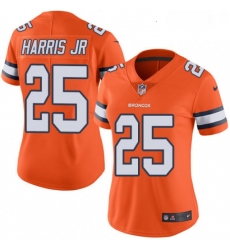 Womens Nike Denver Broncos 25 Chris Harris Jr Limited Orange Rush Vapor Untouchable NFL Jersey Womens Nike Denver Broncos 25 Chris Harris Jr Limited Orange Rush Vapor Untouchable NFL Jersey