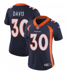 Womens Nike Denver Broncos 30 Terrell Davis Navy Blue Alternate Vapor Untouchable Limited Player NFL Jersey Womens Nike Denver Broncos 30 Terrell Davis Navy Blue Alternate Vapor Untouchable Limited Player NFL Jersey