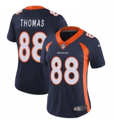 Womens Nike Denver Broncos 88 Demaryius Thomas Navy Blue Alternate Vapor Untouchable Limited Player NFL Jersey Womens Nike Denver Broncos 88 Demaryius Thomas Navy Blue Alternate Vapor Untouchable Limited Player NFL Jersey