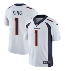 Nike Broncos #1 Marquette King White Youth Stitched NFL Vapor Untouchable Limited Jersey Nike Broncos #1 Marquette King White Youth Stitched NFL Vapor Untouchable Limited Jersey
