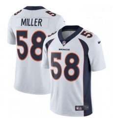 Youth Nike Denver Broncos 58 Von Miller Elite White NFL Jersey Youth Nike Denver Broncos 58 Von Miller Elite White NFL Jersey
