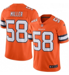 Youth Nike Denver Broncos 58 Von Miller Limited Orange Rush Vapor Untouchable NFL Jersey Youth Nike Denver Broncos 58 Von Miller Limited Orange Rush Vapor Untouchable NFL Jersey