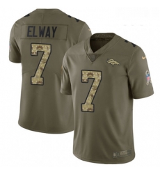 Youth Nike Denver Broncos 7 John Elway Limited OliveCamo 2017 Salute to Service NFL Jersey Youth Nike Denver Broncos 7 John Elway Limited OliveCamo 2017 Salute to Service NFL Jersey