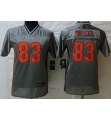 Youth Nike Denver Broncos 83 Wes Welker Grey Jersey(Vapor Elite) Youth Nike Denver Broncos 83 Wes Welker Grey Jersey(Vapor Elite)