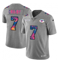 Green Bay Green Bay Green Bay Green Bay Packers 7 Mason Crosby Men Nike Multi Color 2020 NFL Crucial Catch NFL Jersey Greyheather Green Bay Green Bay Green Bay Green Bay Packers 7 Mason Crosby Men Nike Multi Color 2020 NFL Crucial Catch NFL Jersey Greyheather