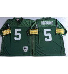 Men Green Bay Green Bay Packers 5 Paul Hornung Green M&N Throwback Jersey Men Green Bay Green Bay Packers 5 Paul Hornung Green M&N Throwback Jersey
