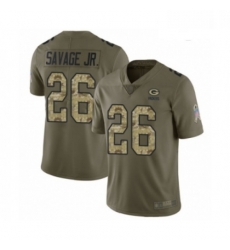 Men Green Bay Packers 26 Darnell Savage Jr Limited Olive Camo 2017 Salute to Service Football Jersey Men Green Bay Packers 26 Darnell Savage Jr Limited Olive Camo 2017 Salute to Service Football Jersey