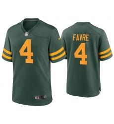 Men Green Bay Packers 4 Brett Favre Green Alternate Limited Jersey Men Green Bay Packers 4 Brett Favre Green Alternate Limited Jersey