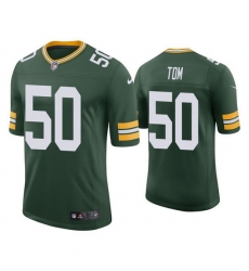 Men Green Bay Packers 50 Zach Tom Green Stitched Football Jersey Men Green Bay Packers 50 Zach Tom Green Stitched Football Jersey