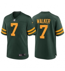 Men Green Bay Packers 7 Quay Walker Green Stitched Football Jersey Men Green Bay Packers 7 Quay Walker Green Stitched Football Jersey