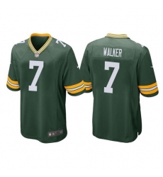 Men Green Bay Packers 7 Quay Walker Green Stitched Football Jerseyy Men Green Bay Packers 7 Quay Walker Green Stitched Football Jerseyy