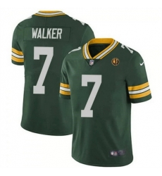 Men Green Bay Packers 7 Quay Walker Green Vapor Limited Throwback Stitched Football Jersey Men Green Bay Packers 7 Quay Walker Green Vapor Limited Throwback Stitched Football Jersey