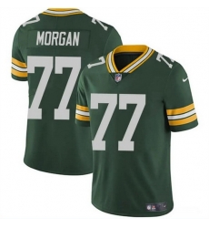 Men Green Bay Packers 77 Jordan Morgan Green 2024 Draft Vapor Limited Stitched Football Jersey Men Green Bay Packers 77 Jordan Morgan Green 2024 Draft Vapor Limited Stitched Football Jersey