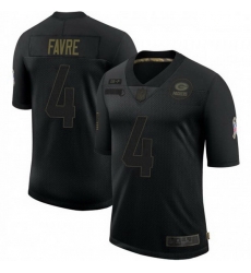Men Nike Green Bay Packers 4 Brett Favre 2020 Black Vapor Limited Jersey Men Nike Green Bay Packers 4 Brett Favre 2020 Black Vapor Limited Jersey