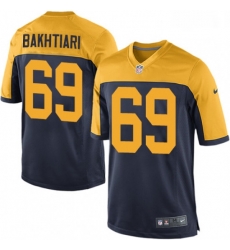 Men Nike Green Bay Packers 69 David Bakhtiari Game Navy Blue Alternate NFL Jersey Men Nike Green Bay Packers 69 David Bakhtiari Game Navy Blue Alternate NFL Jersey