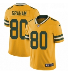 Men Nike Green Bay Packers 80 Jimmy Graham Limited Gold Rush Vapor Untouchable NFL Jersey Men Nike Green Bay Packers 80 Jimmy Graham Limited Gold Rush Vapor Untouchable NFL Jersey