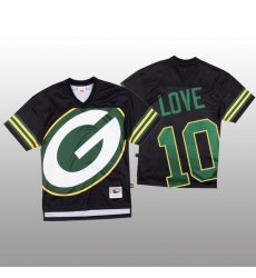 NFL Green Bay Packers 10 Jordan Love Black Men Mitchell 26 Nell Big Face Fashion Limited NFL Jersey NFL Green Bay Packers 10 Jordan Love Black Men Mitchell 26 Nell Big Face Fashion Limited NFL Jersey