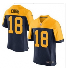 New Green Bay Packers #18 Randall Cobb Navy Blue Alternate Men Stitched NFL New Elite Jersey New Green Bay Packers #18 Randall Cobb Navy Blue Alternate Men Stitched NFL New Elite Jersey