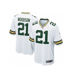Nike Green Bay Packers 21 Charles Woodson white Game NFL Jersey Nike Green Bay Packers 21 Charles Woodson white Game NFL Jersey