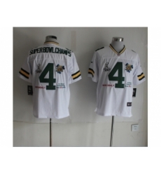 Nike Green Bay Packers 4 Super Bowl Champs white Elite NFL Jersey Nike Green Bay Packers 4 Super Bowl Champs white Elite NFL Jersey