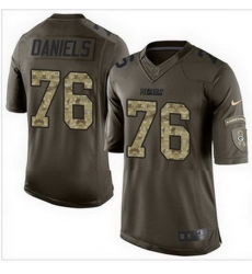 Nike Green Bay Packers #76 Mike Daniels Green Mens Stitched NFL Limited Salute To Service Jersey Nike Green Bay Packers #76 Mike Daniels Green Mens Stitched NFL Limited Salute To Service Jersey