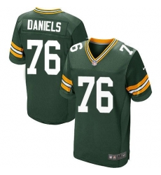 Nike Green Bay Packers #76 Mike Daniels Green Team Color Men 27s Stitched NFL Elite Jersey Nike Green Bay Packers #76 Mike Daniels Green Team Color Men 27s Stitched NFL Elite Jersey
