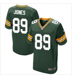Nike Green Bay Packers #89 James Jones Green Team Color Mens Stitched NFL Elite Jersey Nike Green Bay Packers #89 James Jones Green Team Color Mens Stitched NFL Elite Jersey