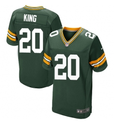 Nike Packers #20 Kevin King Green Team Color Mens Stitched NFL Elite Jersey Nike Packers #20 Kevin King Green Team Color Mens Stitched NFL Elite Jersey