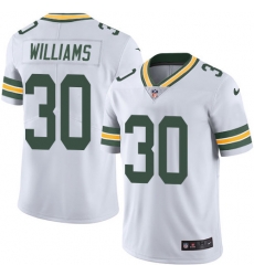 Nike Packers #30 Jamaal Williams White Mens Stitched NFL Vapor Untouchable Limited Jersey Nike Packers #30 Jamaal Williams White Mens Stitched NFL Vapor Untouchable Limited Jersey