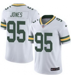 Nike Packers #95 Datone Jones White Mens Stitched NFL Limited Rush Jersey Nike Packers #95 Datone Jones White Mens Stitched NFL Limited Rush Jersey