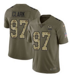 Nike Packers 97 Kenny Clark Olive Camo Salute To Service Limited Jersey Nike Packers 97 Kenny Clark Olive Camo Salute To Service Limited Jersey
