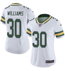 Nike Packers #30 Jamaal Williams White Womens Stitched NFL Vapor Untouchable Limited Jersey Nike Packers #30 Jamaal Williams White Womens Stitched NFL Vapor Untouchable Limited Jersey