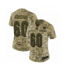 Womens Cincinnati Bengals 60 Michael Jordan Limited Camo 2018 Salute to Service Football Jersey Womens Cincinnati Bengals 60 Michael Jordan Limited Camo 2018 Salute to Service Football Jersey