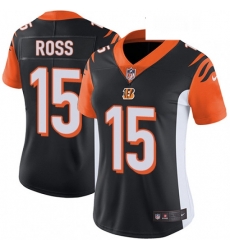 Womens Nike Cincinnati Bengals 15 John Ross Vapor Untouchable Limited Black Team Color NFL Jersey Womens Nike Cincinnati Bengals 15 John Ross Vapor Untouchable Limited Black Team Color NFL Jersey