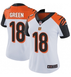 Womens Nike Cincinnati Bengals 18 AJ Green Vapor Untouchable Limited White NFL Jersey Womens Nike Cincinnati Bengals 18 AJ Green Vapor Untouchable Limited White NFL Jersey
