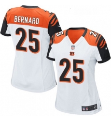 Womens Nike Cincinnati Bengals 25 Giovani Bernard Game White NFL Jersey Womens Nike Cincinnati Bengals 25 Giovani Bernard Game White NFL Jersey