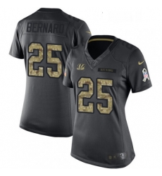 Womens Nike Cincinnati Bengals 25 Giovani Bernard Limited Black 2016 Salute to Service NFL Jersey Womens Nike Cincinnati Bengals 25 Giovani Bernard Limited Black 2016 Salute to Service NFL Jersey