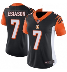 Womens Nike Cincinnati Bengals 7 Boomer Esiason Vapor Untouchable Limited Black Team Color NFL Jersey Womens Nike Cincinnati Bengals 7 Boomer Esiason Vapor Untouchable Limited Black Team Color NFL Jersey