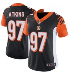 Womens Nike Cincinnati Bengals 97 Geno Atkins Vapor Untouchable Limited Black Team Color NFL Jersey Womens Nike Cincinnati Bengals 97 Geno Atkins Vapor Untouchable Limited Black Team Color NFL Jersey
