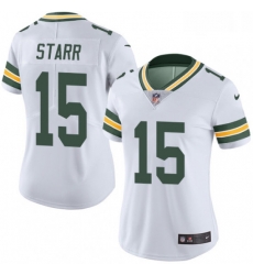 Womens Nike Green Bay Packers 15 Bart Starr White Vapor Untouchable Limited Player NFL Jersey Womens Nike Green Bay Packers 15 Bart Starr White Vapor Untouchable Limited Player NFL Jersey