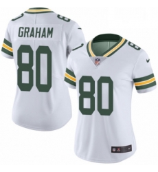 Womens Nike Green Bay Packers 80 Jimmy Graham White Vapor Untouchable Elite Player NFL Jersey Womens Nike Green Bay Packers 80 Jimmy Graham White Vapor Untouchable Elite Player NFL Jersey