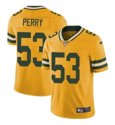 Nike Packers #53 Nick Perry Yellow Youth Stitched NFL Limited Rush Jersey Nike Packers #53 Nick Perry Yellow Youth Stitched NFL Limited Rush Jersey