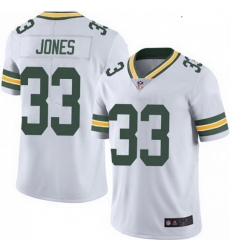 Youth Nike Green Bay Packers 33 Aaron Jones White Vapor Limited Jersey Youth Nike Green Bay Packers 33 Aaron Jones White Vapor Limited Jersey