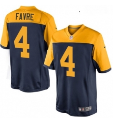 Youth Nike Green Bay Packers 4 Brett Favre Elite Navy Blue Alternate NFL Jersey Youth Nike Green Bay Packers 4 Brett Favre Elite Navy Blue Alternate NFL Jersey