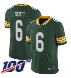 Youth Packers 6 JK Scott Green Team Color Stitched Football 100th Season Vapor Limited Jersey Youth Packers 6 JK Scott Green Team Color Stitched Football 100th Season Vapor Limited Jersey