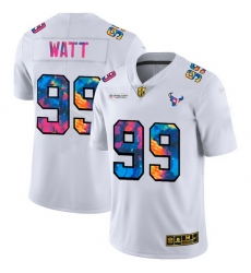 Houston Texans 99 J J Watt Men White Nike Multi Color 2020 NFL Crucial Catch Limited NFL Jersey Houston Texans 99 J J Watt Men White Nike Multi Color 2020 NFL Crucial Catch Limited NFL Jersey
