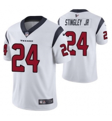Men Houston Texans 24 Derek Stingley Jr White Vapor Untouchable Limited Stitched jersey Men Houston Texans 24 Derek Stingley Jr White Vapor Untouchable Limited Stitched jersey