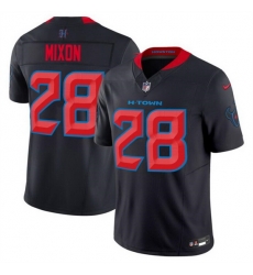 Men Houston Texans 28 Joe Mixon Navy 2024 2nd Alternate F U S E Vapor Stitched Jersey Men Houston Texans 28 Joe Mixon Navy 2024 2nd Alternate F U S E Vapor Stitched Jersey